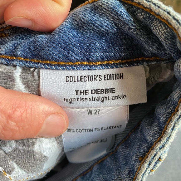 Joe's Jeans Women's The Debbie High Rise Straight Ankle Jean - Picture 3 of 3